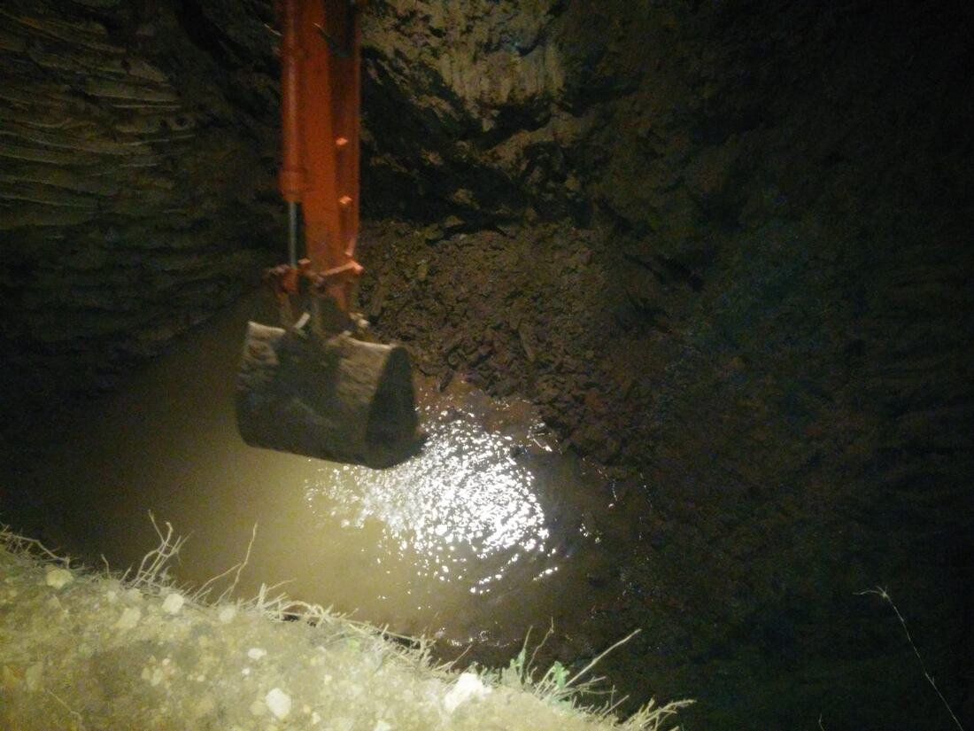 Water source and pond development, mid-2019